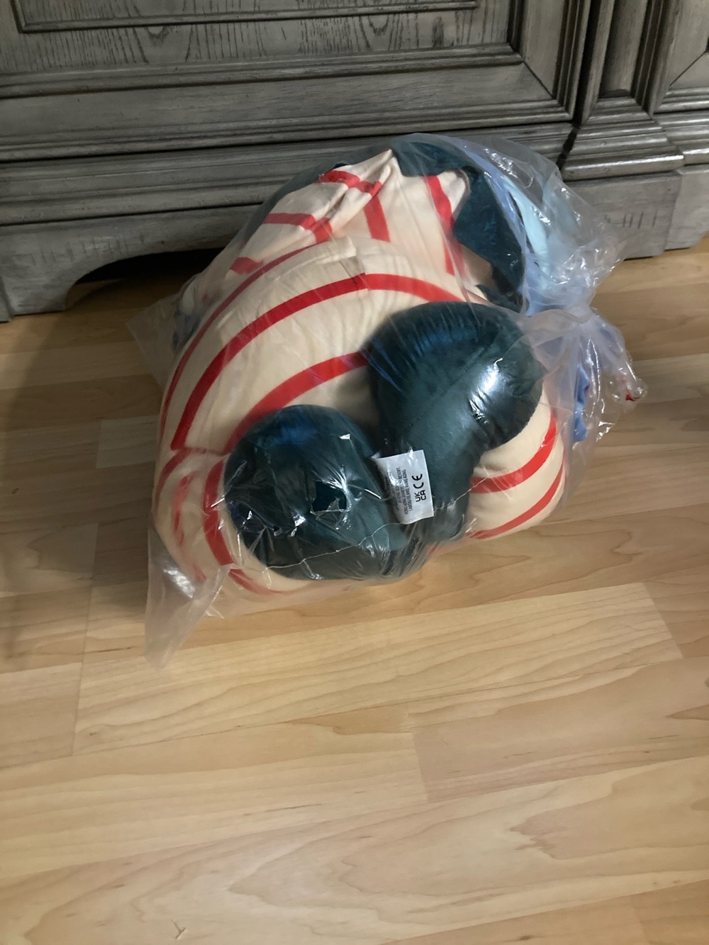 Disney Blue Plush Stitch Turtle Pillow - Picture 4 of 4
